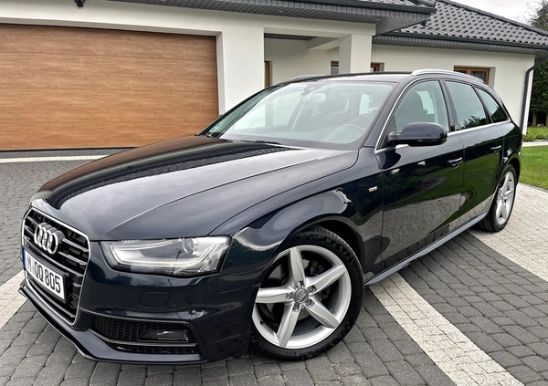 Audi A4 cena 49900 przebieg: 223000, rok produkcji 2014 z Nowogród Bobrzański małe 596